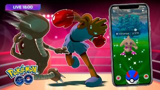 🚶 HITMONLEE, HITMONCHAN E HITMONTOP SHINY! IMPERDÍVEL!!! Live na RUA! Pokémon GO