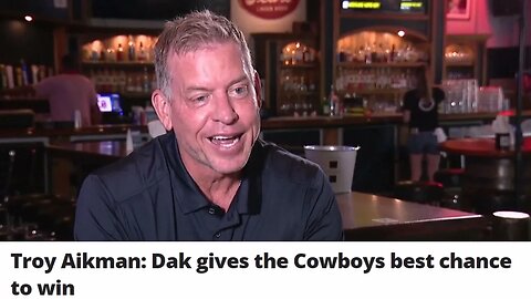 Troy Aikman: Dak gives the #Cowboys best chance to win...