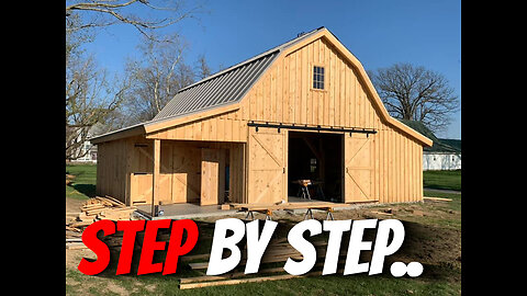How to Build a Barn 101 | The Basics Step by Step