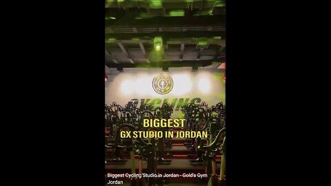 Biggest Cycling Studio in Jordan - Gold's Gym Jordan