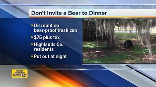 Bear-resistant trash cans available to Highlands Co. residents