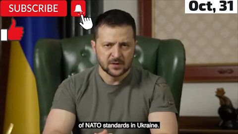 Vladimir Zelensky Explanations October 31, 2022 (Subtitle)