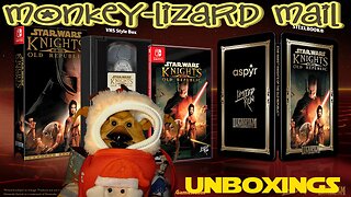 Star Wars: KOTOR - LIMITED RUN GAMES on Nintendo Switch UNBOXING! MoNKEY LiZaRD Mail