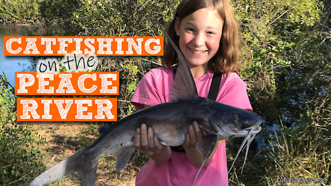 S1:E28 Kids Catfishing on the Peace River, FL | Hike in Primitive Camping, Oh My!