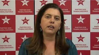 Gleide Andrade, secretária de Finanças do PT, disse que 'Israel não merece ser Estado'