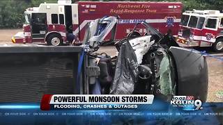 Stranded motorists, power outages: Severe weather wreaks havoc on Tucson area