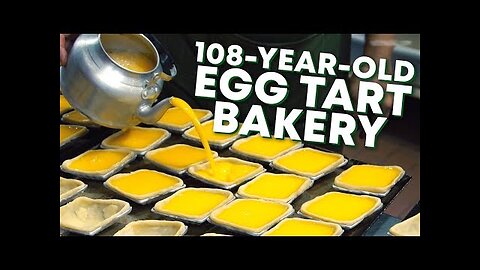 108-Year-Old Egg Tart Bakery Shop In Singapore: Tong Heng