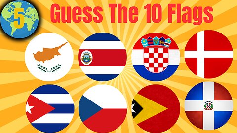 Guess The Flags In 10 sec | Flag Quiz | Flags Challenge