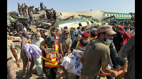 Jun 2021. Train Crash in Pakistan