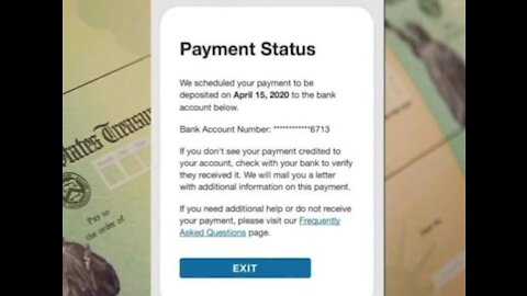 IRS: Latest stimulus payment going to last year's bank account