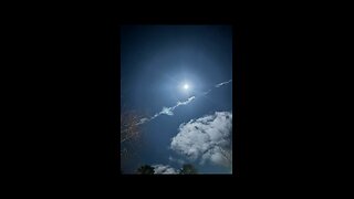 Chemtrail (Stratosphere Aerosol Injection) nighttime spray in Massachusetts.