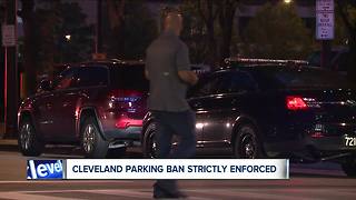 Dozens of cars ticketed and towed during Cleveland's Labor Day weekend parking ban