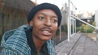 SOUTH AFRICA - Cape Town - Africa Day, artist Lonwabo Vimbi (video) (sj3)