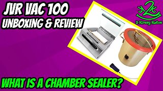 JVR Vac 100 unboxing and review | What is a Chamber Vacuum Sealer? | Best Retort Sealer