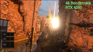 COD MW2 Benchmark RTX 4090 - 4K Native