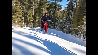 Fatbike Snow Rippin at Valley Spur? ( Fatback Rhino )