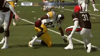 E:1 Week 1- Q1 148 - Steelers Drive Capped with 1 Yard TD From Markus X to John Stallworth! (1)(347)