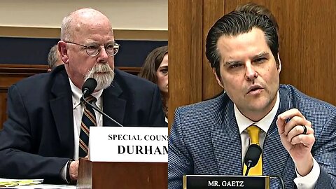 GAETZ GRILLS DURHAM: "YOU were PART of the COVER UP!"