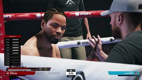 Undisputed Online Gameplay Shawn Porter vs Sugar Ray Robinson