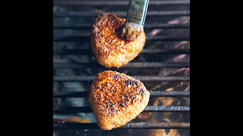 Grilled Rice Balls