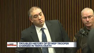 Troubled history of ex-MSP trooper charged in teen's death