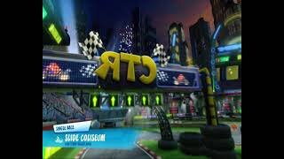 Crash Team Racing Nitro Fueled - Slide Coliseum Mirror Mode Gameplay