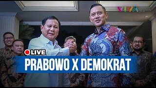 Partai Demokrat Deklarasi Calon Presiden Koalisi Indonesia Maju Prabowo Subianto