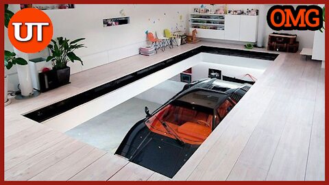 The most insane hidden parking garage solutions on entire planet
