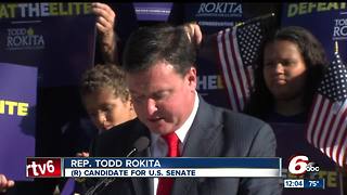 Indiana congressman Todd Rokita announced Wednesday he's running for U.S. Senate