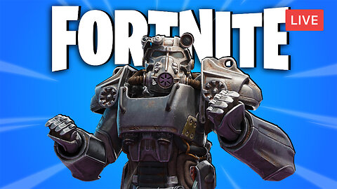 GETTING THE T-60 POWER ARMOR :: Fortnite :: GRINDING THE BATTLE PASS w/Friends {18+}