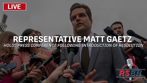 LIVE REPLAY: Rep. Matt Gaetz Introduces Resolution that Trump Did Not Engage in Insurrection - 2/6/24