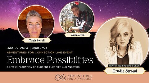 ADVENTURES FOR CONNECTION PRESENTS LIVE WITH TRUDIE STROUD