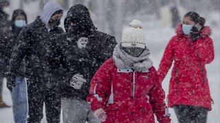 Blizzard Blankets Spain With Record Snowfall, Stranding Thousands