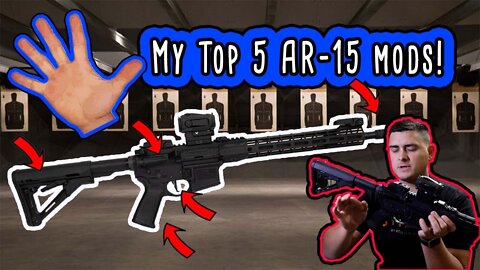 Transform The Feel of Your Rifle - My Top 5 AR15 Mods