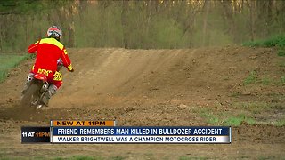 Motocross champion killed in bulldozer accident