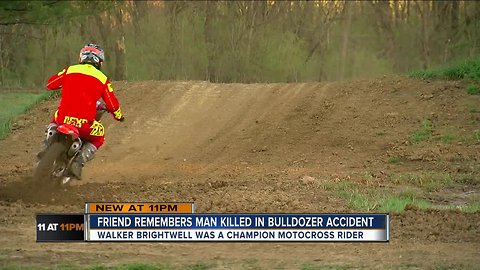 Motocross champion killed in bulldozer accident
