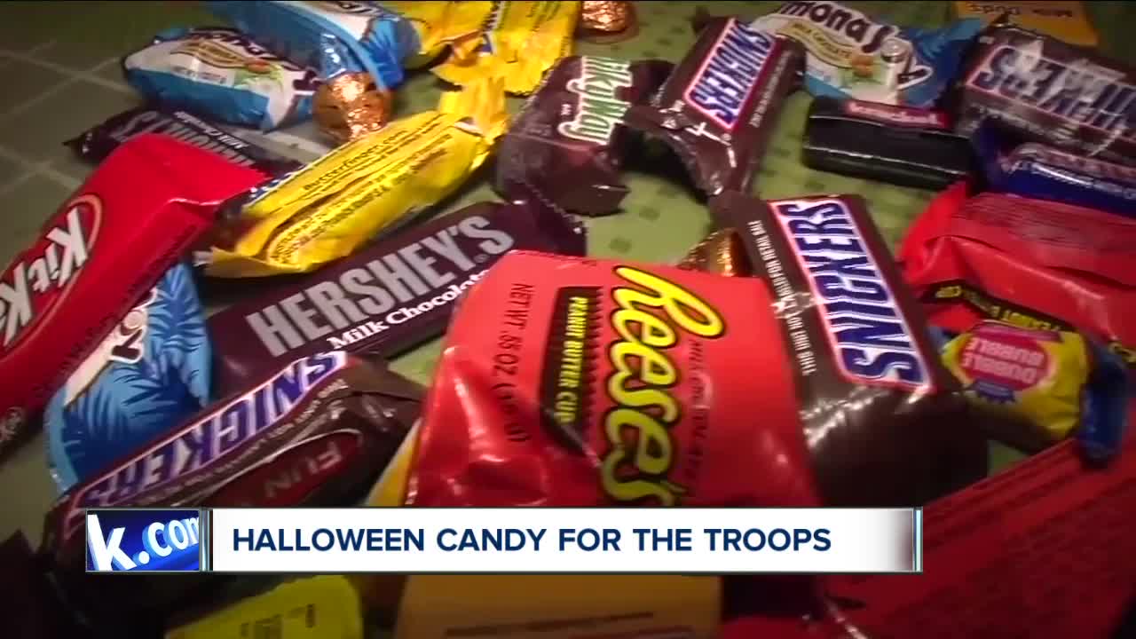 Dentist pays kids for excess candy, then donates to troops and first responders