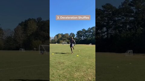 USE THESE 4 DRILLS WITH CONES TO INCREASE YOUR SPEED & AGILITY‼️#shorst