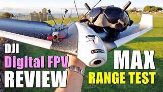 DJI Digital FPV System Review - Maximum Range Test (700mw) How Far on 4GLte Parrot Disco?