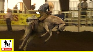 Bronc Riding Set 2 - 2022 Ben Johnson Days Ranch Rodeo | Saturday