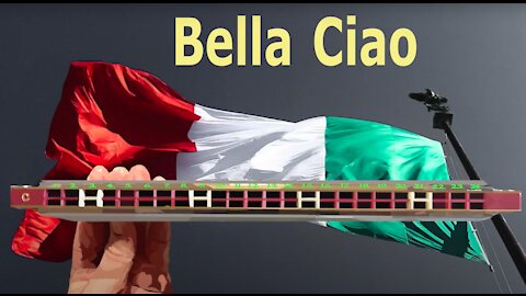 How to Play Bella Ciao on a Tremolo Harmonica with 24 Holes Part 2