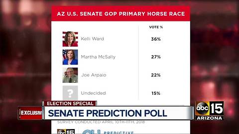 Poll: Kyrsten Sinema takes lead in race for U.S. Senate seat in Arizona