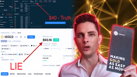 I LOST 33% on my "digital gold" investment 💩 Review of Aurus.io Crypto