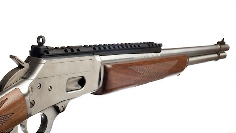 XS Lever Rail Ghost Ring WS on a Marlin 1894 #948
