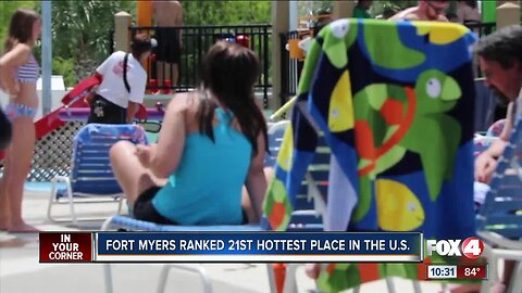 Fort Myer Ranked 21st hottest place in U.S