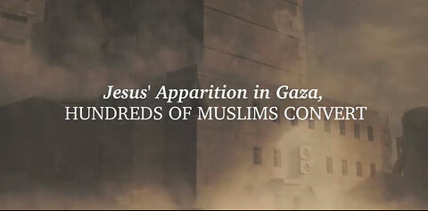 JESUS APPEARS IN GAZA: HUNDREDS OF MUSLIMS CONVERT | The Incredible Miracle