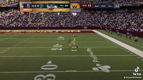 Metcalf With The Catch For The Touchdown! Madden 21