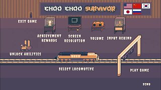 Choo Choo Survivor (Steam demo, gameplay)