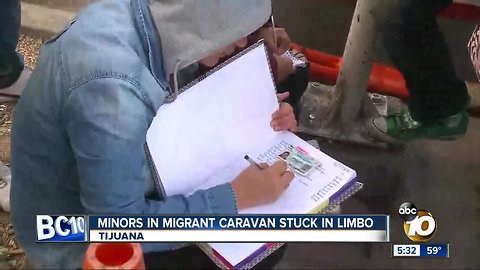Unaccompanied minors in limbo