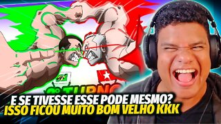 REAGINDO a E SE LULA E BOLSONARO LUTASSEM USANDO 100% DE SEUS PODERES? | React Anime Pro